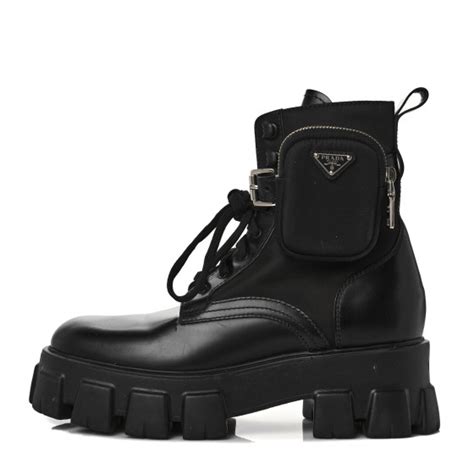 prada spazzolato zip boots|Luxury Boots for Women .